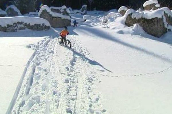 Le fat bike arrive d'Amérique du Nord