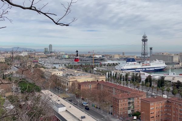 Vue de Barcelone