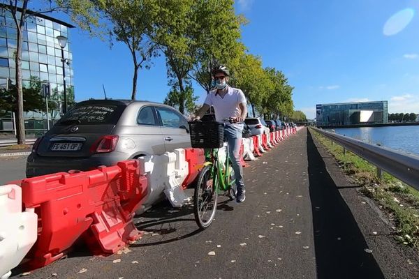 Au Havre, 6 kilomètres supplémentaires de pistes cyclables sont testés depuis le printemps