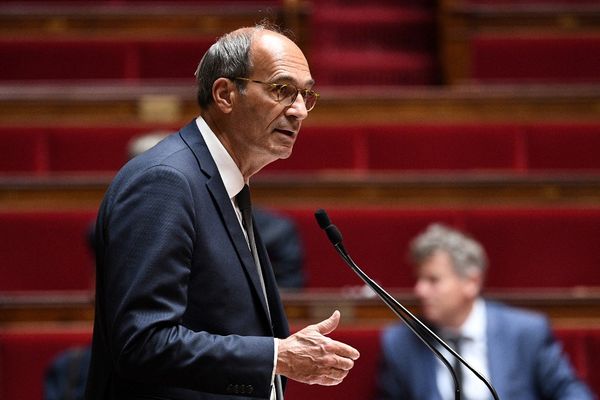 Le député de l'Oise Éric Woerth à l'Assemblée nationale en juin 2020.