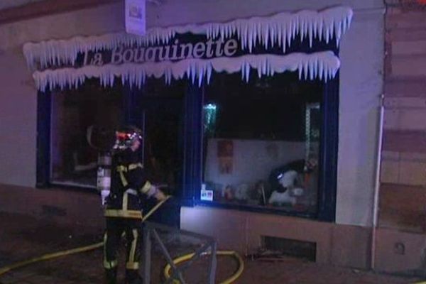 Incendie à la Bouquinette lundi soir