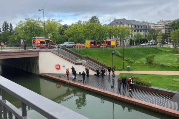 Un corps a été repêché dans l'Ill à Mulhouse, près de la gare.