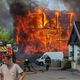 Le feu s'est déclaré en milieu d'après-midi, dans cette résidence de Grésy-sur-Aix, le 11 août 2024.