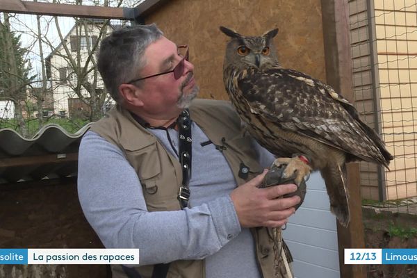 Jean-Michel Couyade consacre sa vie aux rapaces