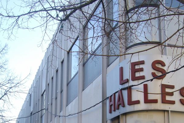 Quartier Les Halles à Tours.