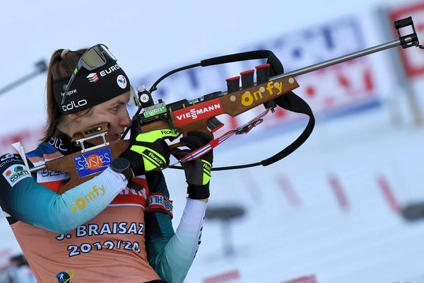 Justine Braisaz au Grand Bornand