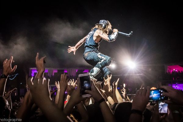 Concert des Shaka Ponk au Brive festival en 2018