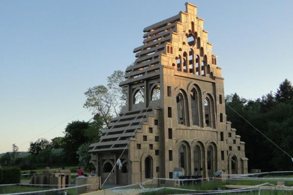 La construction monumentale et éphémère de l'Abbaye de Saint-Jean d'Aulps en Haute-Savoie