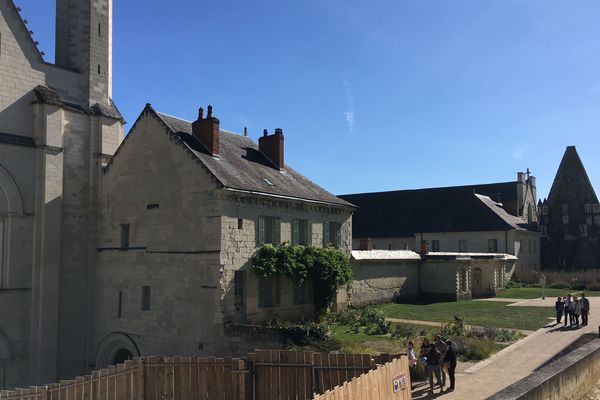 Groupes de visiteurs à l'Abbaye de Fontevraud (Maine-et-Loire) Septembre 2018 