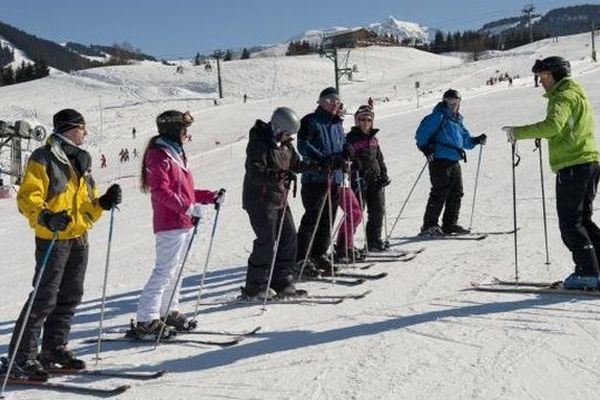 Le vert fluo sur les pistes, un des repères du Tour Opérateur