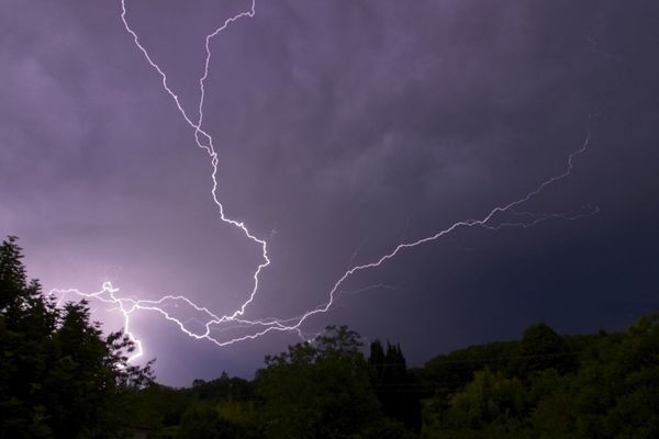 Trois départements auvergnats sont placés en vigilance orange aux orages ce lundi 13 mars. (Photo d'illustration)