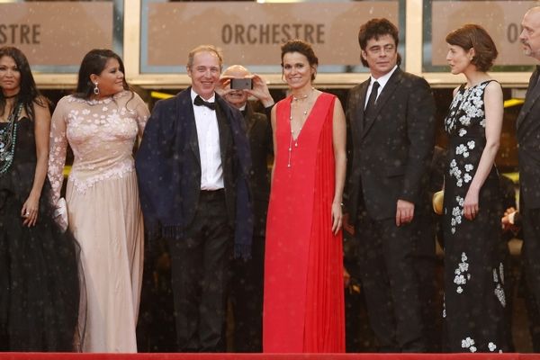 Michelle Thrush, Misty Upham, Arnaud Desplechin, la Ministre de la Culture Aurelie Filippetti, Benicio del Toro, Gina McKee et l'écrivain Kent Jones