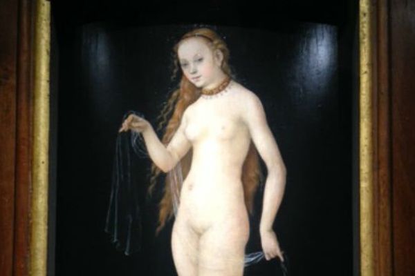 "La Venus", une huile sur bois peinte en 1531 par Lucas Cranach.