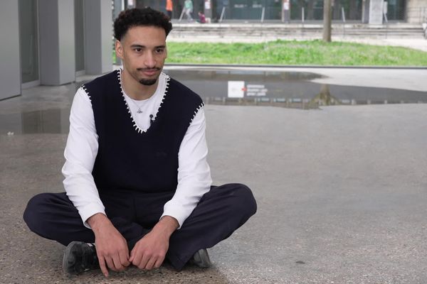 Younes El Hajjami, alias Bboy Youss se prépare pour les championnats de France de Hip-hop (4 mai 2024 à Dunkerque) et vise les JO