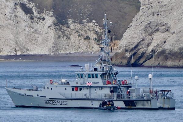 Le navire "Vigilant" de la Border Force britannique a été sollicité tôt ce matin.