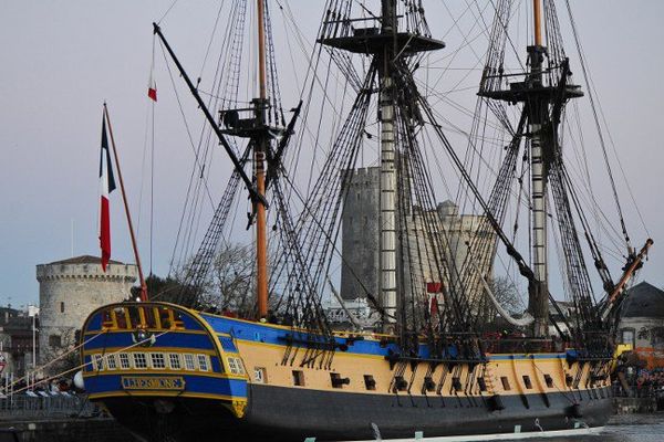 Tout le week-end, La Rochelle fête l'Hermione.