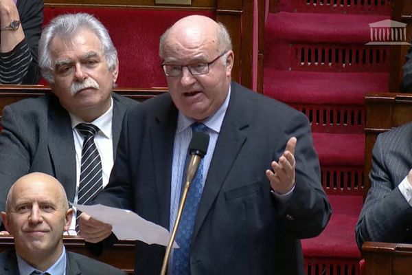 Alain Bocquet, le 14 février à l'Assemblée Nationale. 