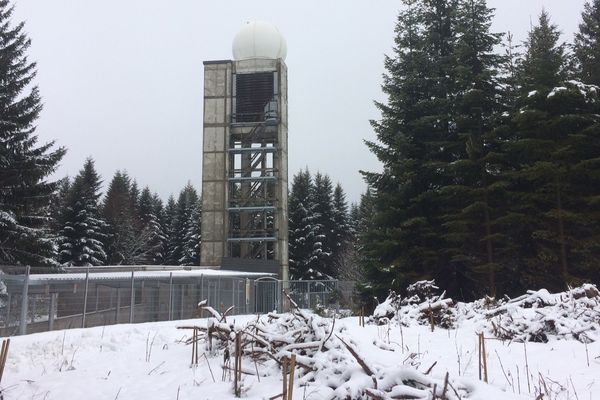 Le radar météo de Sembadel
®G. Rivollier, France 3 Auvergne