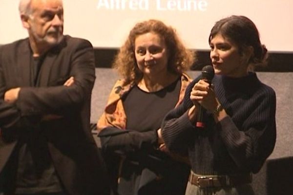 Audrey Tautou hier soir à Guéret