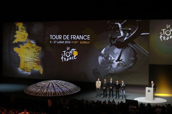 Le parcours du Tour de France 2014 a été dévoilé à Paris, le 23 octobre. 