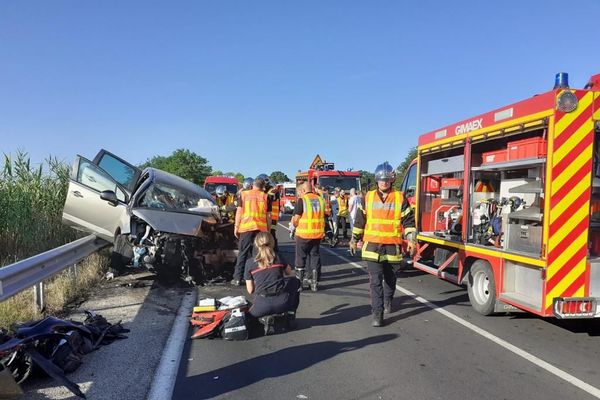 Les faits se sont produits vers 8 heures à Pézenas, ce samedi 15 août 2020.