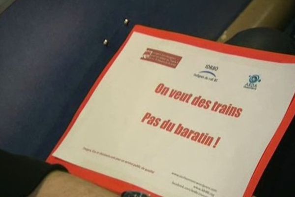 Tract des collectifs des usagers SNCF 