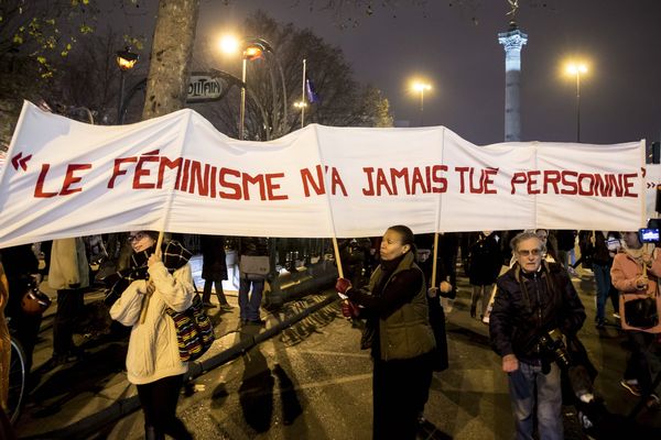 Manifestation de femmes 