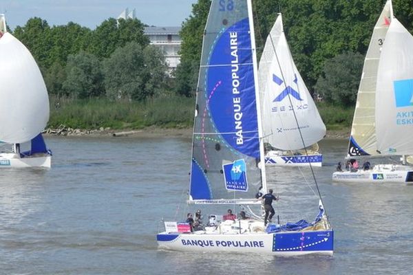 Armel Lecleac'h remporte le deuxième run d'entrainement de la Solitaire