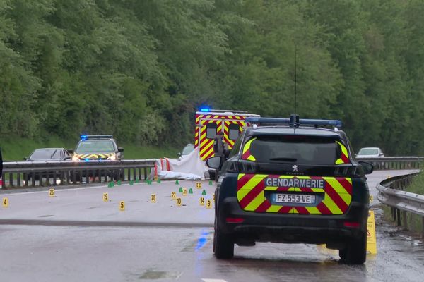 L'accident s'est produit le 26 avril sur la RN 13 près de Bayeux (Calvados)