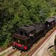 Le train à vapeur des Cévennes, dans le Gard.