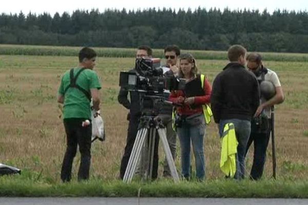 Le tournage de "Road Games" près d'Abbeville