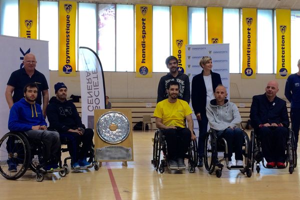 L'ASM finit 4ème du Championnat de France de rugby fauteuil. 