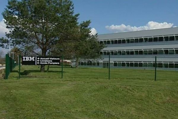 Le site IBM à Boigny-sur-Bionne (Loiret)