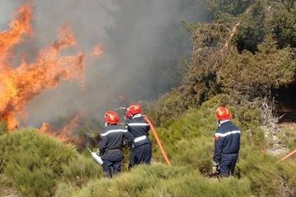 Les pompiers volontaires interviennent sur les missions d'incendies et de secours