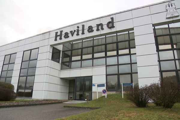 Le siège du porcelainier Haviland en zone industrielle nord de Limoges