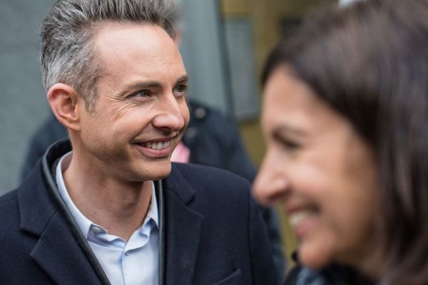 Ian Brossat, adjoint à la Maire de Paris, et Anne Hidalgo, maire de Paris, en mars 2019.