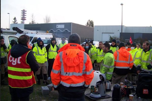 Quelques dizaines de salariés de Sogetrel ont fait grève durant trois jours obtenir le transfert de leur emploi