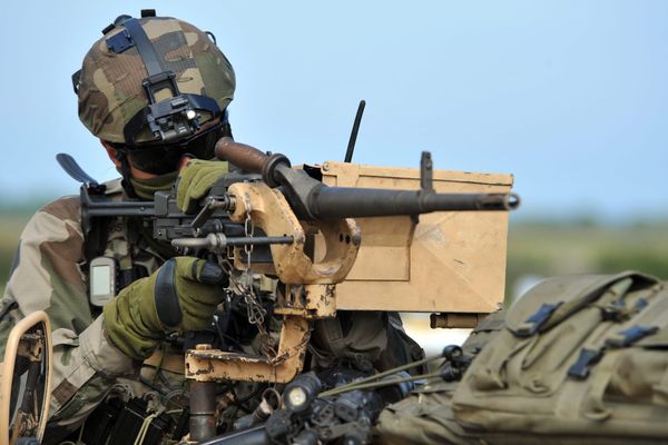 Un militaire du 1er Rima d'Angoulême