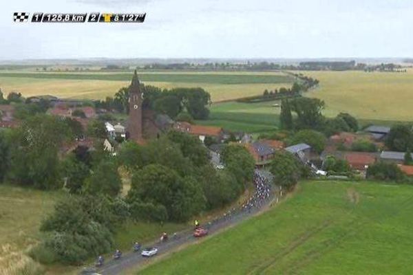 Le passage du Tour de France dans le Nord-Pas-de-Calais a permis aux téléspectateurs de découvrir de belles images aériennes de la région.