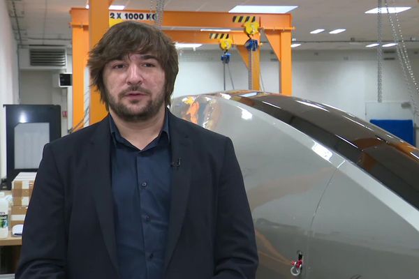 Emeuric Gleizes est le fondateur de la start-up Spacetrain, à Cercottes près d'Orléans