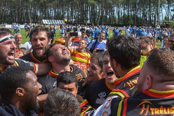 Victoire de Trélissac le 16 juin 2018 à La Teste de Buch.