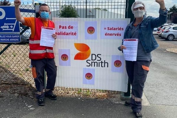 Grève chez DS Smith.