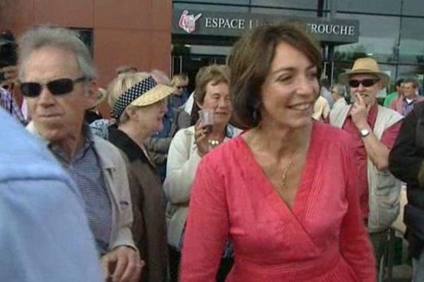 Marisol Touraine, ministre de la Santé, invitée de la 14e fête de la Rose à Ingré (Loiret) - 14 sept 2014