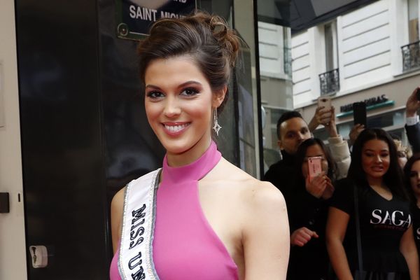 Iris Mittenaere à Paris ce samedi.