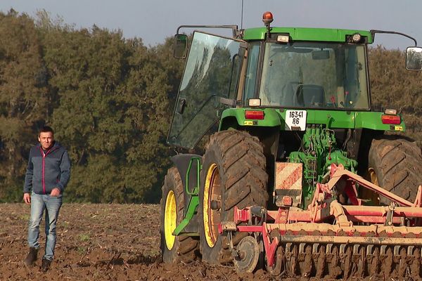 Philippe Tabarin est président de la Chambre d'Agriculture de la Vienne depuis six ans