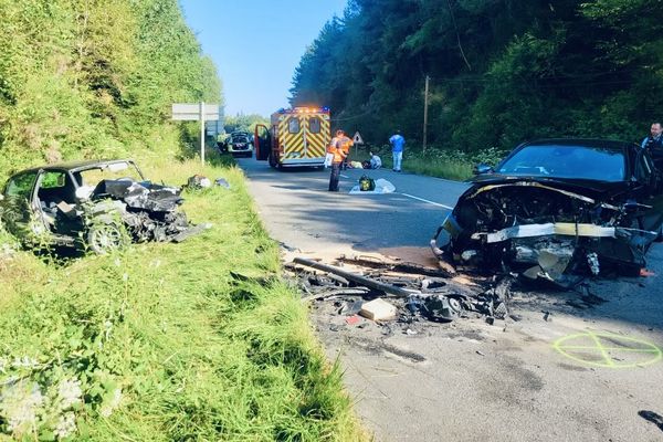 Les deux véhicules sont rentrés en collision, le 12 août, en Corrèze.