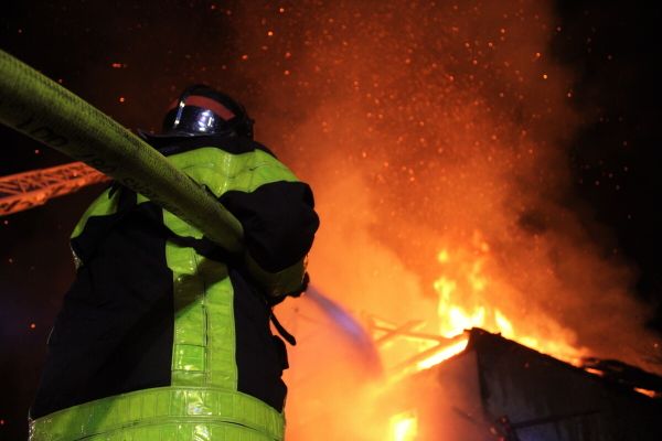 Pompiers en intervention (illustration)