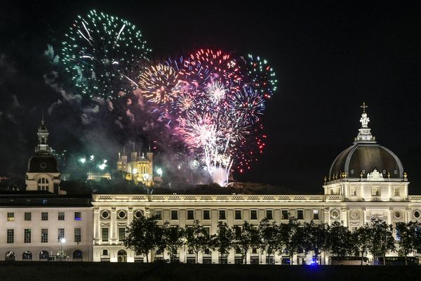 À Lyon, des renforts policiers pour les festivités du 14 juillet  (image archives)