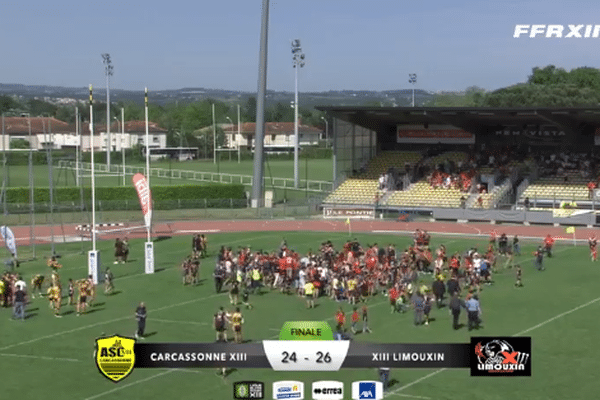 Limoux bat Carcassonne en finale du championnat de France Elite de rugby à XIII