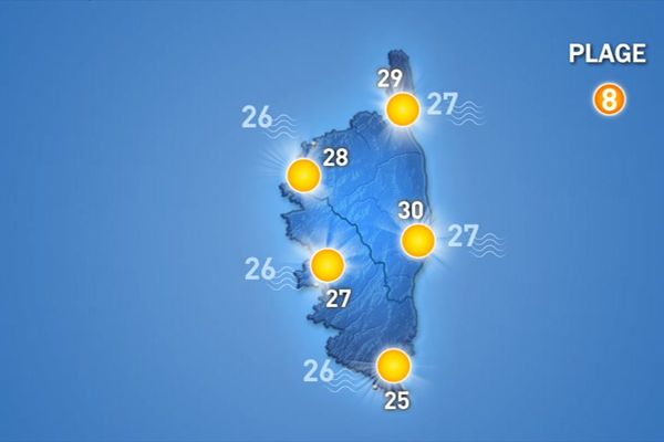 La Météo De Ce Dimanche 13 Juin En Corse